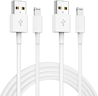 2Pack 1M iPhone Charger Cable,[Apple MFi Certified] USB to Lightning Cable,Fast Charging Cables 3ft Long iPhone Cable for Apple iPhone 14 13 Pro/12/11/11 Mini/XS/XS Max/XR/X/8/8 Plus/7/6s/6/5,iPad