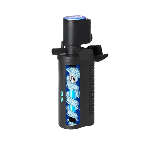 Aquarium U-V Filter 158GPH for 10-45 Gallon Small...