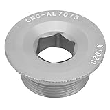 【ALTA CALIDAD】 El tornillo de manivela está hecho de aleación de aluminio de alta calidad, que es fuerte, firme y duradero. Uno puede usarse durante mucho tiempo, económico, antioxidante, anticorrosivo, es el mejor accesorio para su bicicleta.