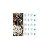Design unique : les petites pinces à cheveux fleuries sont conçues en 4 motifs floraux (5 pièces de chaque style, 20 pièces au total), avec des strass brillants, beaux et élégants. Vous pouvez les utiliser pour créer tous les types de coiffures