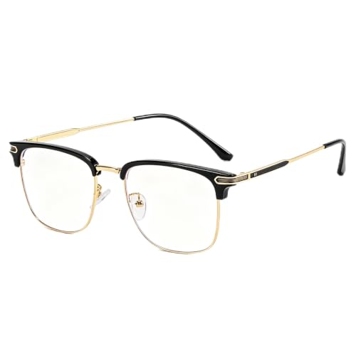 Image of Blue Light Blocking Glasses for Men Anti-Fatigue Computer Monitor Gaming Glasses Prevent Headaches Glasses