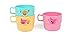 PINKFONG Cup with Handle-3P Family Plastic Cups (230ml) : 3pcs 1 Set
