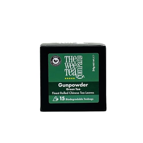 Té verde Gunpowder 15 saquitos biodegradables miniatura 1