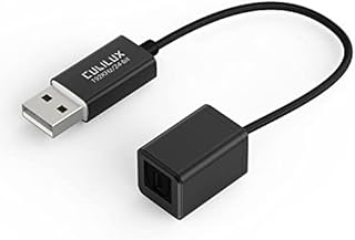 Cubilux USB A to TOSLINK Optical Audio Adapter with 192KHz/24bit DAC, USB Type A to SPDIF Digital Converter Compatible with Windows Linux PS4/PS5 Lenovo HP Asus Dell PC Laptop Computer Surface