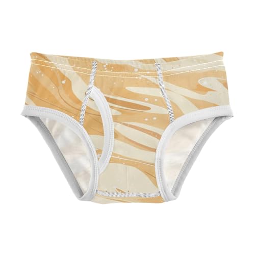 KLL Abstract Marble Textured Pattern Toddler Boy Pure Cotton Underwear Briefs Cute Children Panties