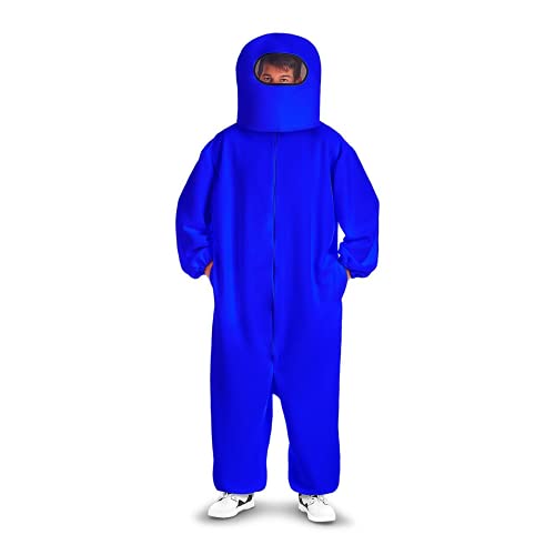My Other Me disfraz de among us para adulto impostor varias tallas y colores (AZUL, XXL)