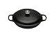 Le Creuset Signature Gusseisen Topf in Mattschwarz