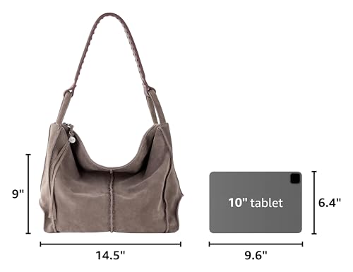 Image of The Sak Los Feliz Hobo Purse - Premium Large Leather Women's Handbag for Everyday & Travel - Durable Purse With Zipper Pocket