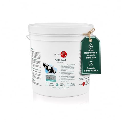 Koi Pharma Pure Salt Koi Therapy - All-Natural (10 Pound)