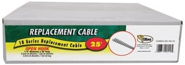 Cable RPLCMT 1/4" X25' by Cobra MfrPartNo 90110