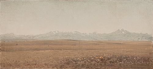 Peinture célèbre Longs Peak Colorado sur toile 60x90cm pour salon