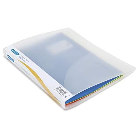 Rapesco 0715 A4 Clear 2-Ring Binders Cover