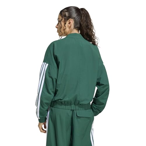 Image of adidas Essentials Women's 3-Stripes Woven Windbreaker Jacket