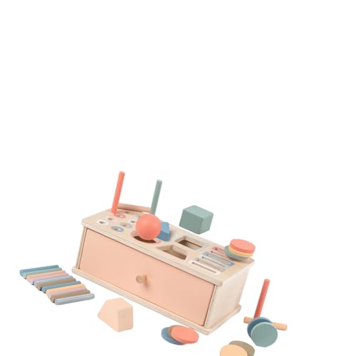 Boîte de tri éducative en bois pour stimuler l'activité motrice