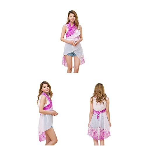 Sudadera de bikini KOOBS multiposición y chales absorbentes de playa 6