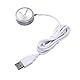 Depisuta LED-Spot-Leuchten, 5-V-USB-Stecker, Mini-Scheinwerfer, Schmuck-Schaufenster-Display-Beleuchtung mit 1,2 M Langem Kabel, Kleine LED-Schaufenster-Lampe für Schmuckschrank (Warmes