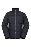 Mountain Warehouse Voltage Kids Water-resistant Padded Jacket - Puffer Coat with Microfibre insulation, Boys & Girls - Autumn Winter, Outdoors & Travelling Black Kids Size 9-10 Years