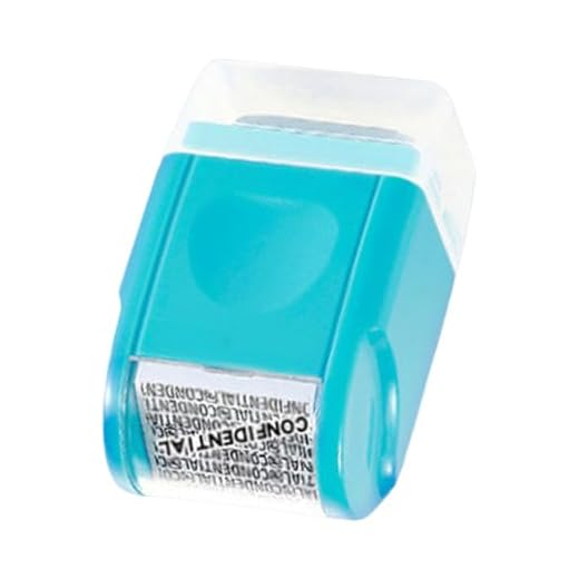 Roller Stamp for Identity Theft Protection