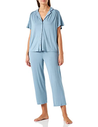 women'secret Capri Pyjama Juliette Frq Ensemble de Pijama, Bleu (Stone Blue), M Femme Cover