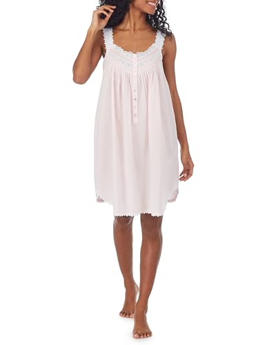 Eileen West Queen Anne’s Lace Womens Sleepwear & Loungewear – Heirloom Dream Collection - 100% Cotton Lawn Nightgown Chemise