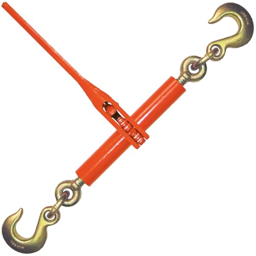 Image of VULCAN Load Binder - Slip Hooks on Both Ends - Ratchet Style - 6,600 Pound Safe Working Load