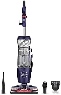 Hoover Power Drive Bagless Multi Floor Upright Vacuum Cleaner with Swivel Steering, for Pet Hair, UH74210M, Purple