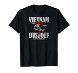 Vietnam Dustoff - UH1 Huey (distressed) T-Shirt