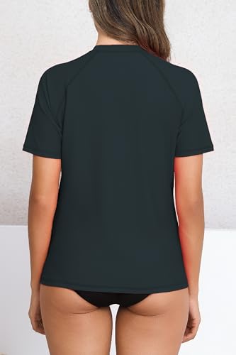 Camiseta de manga corta con protección solar UPF50+ y bolsillos laterales de mujer 2