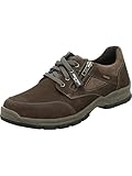 Josef Seibel Herren Low-Top Sneaker Lenny 54,Weite K (Extra weit),Wechselfußbett,wasserdicht,Halbschuhe,Grau (anthrazit-Kombi),42 EU