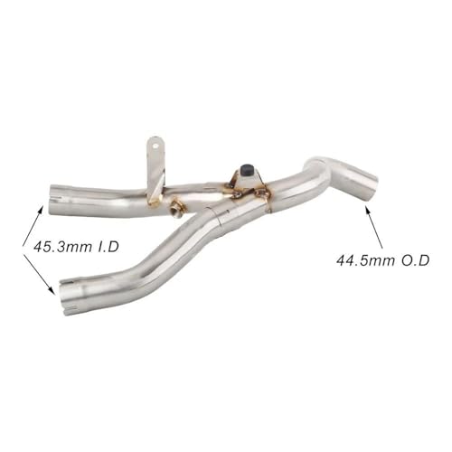 Raccord échappement inox R850R finition de précision - 2