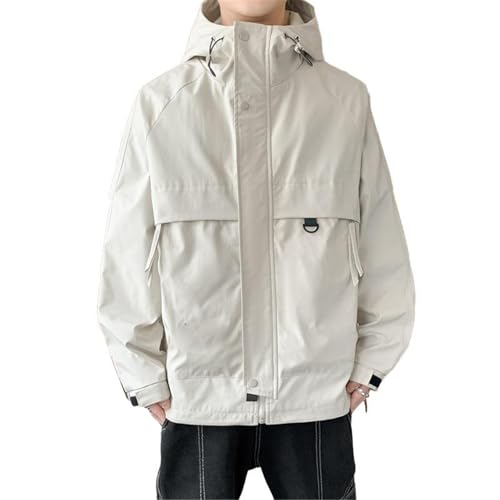 Manteau de travail ample veste à capuche hommes pour le printemps