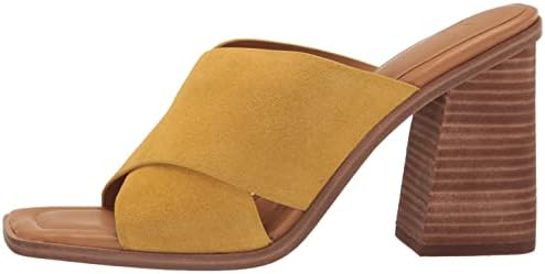 Marc Fisher LTD Women's BARLI Heeled Sandal, Yellow, 7 | Image 7