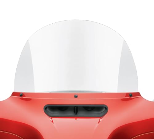 Image of 13 inch Clear Windshield Windscreen Compatible for 2014-2021 Harley Davidson Touring Street Glide /Electra Glide /Tri Glide FLHT FLHX FLHTCU FLHTC FLHX FLHTK Tri Glide 14-21