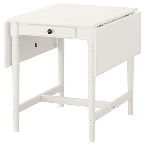 INGATORP, Mesa de hoja, color blanco