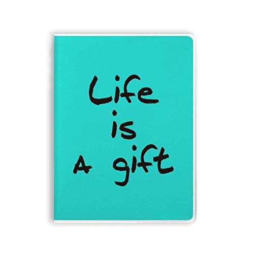 Carnet de notes avec citation positive pour cultiver la gratitude au quotidien