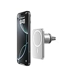 Belkin MagSafe Pro-MagSafe - Supporto magnetico per telefono da auto, accessorio per auto, supporto magnetico per telefono per iPhone 14, iPhone 13, iPhone 12 Pro Max, Pro, Mini modelli (rinnovato