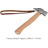 Hammer, Stainless Steel Beech Handle Strong Damping Hammer Core Hammers, Effortless Rhino Horn Hook Hard Framing Hammer, for Outdoor, Camping, Hiking