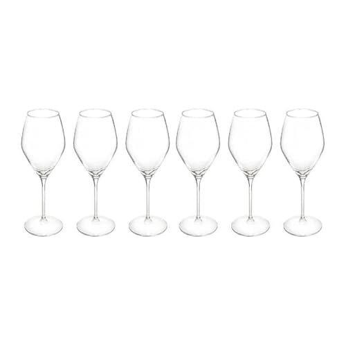 Paris Prix Secret de Gourmet - Lot de 6 Verres à Vin Silvia 34cl Transparent
