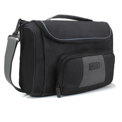 USA Gear MTG Carrying Bag - Trading Card Deck Carrying Case with Padded Customizable Interior, Compatible with MTG Deck Boxes, Booster Box, Yugioh Card Decks & More TCG Accessories (Bag Only)