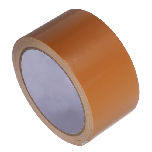 DEARMAMY Strong Adhesive Single-sided Cloth Duct Tape Diy Carpet Floor Tape for Sealing Binding and Surface Protection Brown