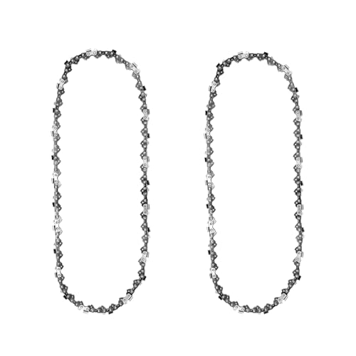 Jaruika 16 Inch Chainsaw Chain 3/8" LP Pitch .050" Gauge 56 Drive Links for Craftsman, Poulan, Ryobi, Echo, Greenworks and More (2 pack)