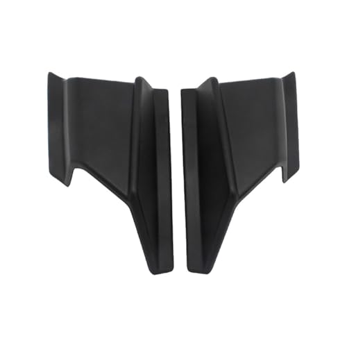 Ailerons latéraux de moto en ABS noir résistant pour améliorer l'expérience de conduite de nuit