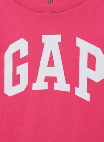 Image of Gap Girls Short Sleeve Logo Tee T-Shirt