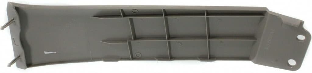 DAT AUTO PARTS Front Left Driver Side Bumper Filler Bracket Spacer Fender Extension Panel Fits 2008-2017 Toyota Sequoia Full Size SUV, Gray Smooth Plastic, Replaces TO1242100, 539320C901