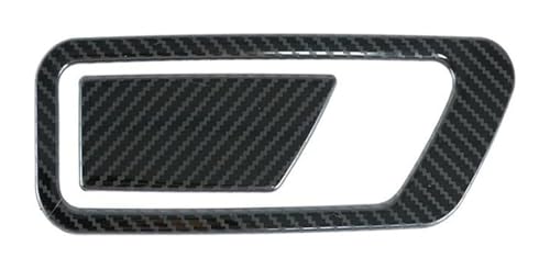 RINKTEEA Accesorios Interiores para A3 2021 2022 Embellecedor Decorativo para Marco Guantera Consola Central Volante Izquierda(Carbon Fiber Look)