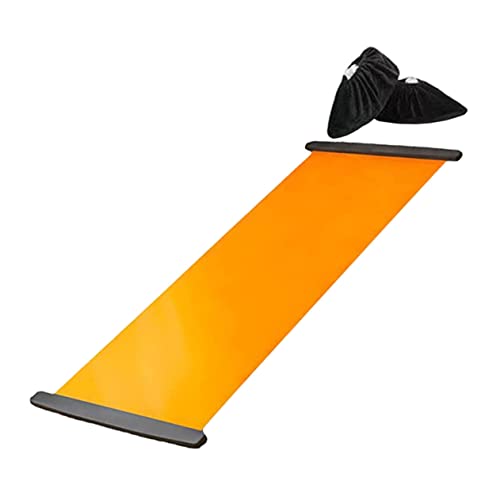 Happyyami 1 Set Indoor Exercise Equipment Workout Slider Sliding Board Sports Slide Board Training Workout Board Core Trainer Skateboard Training Exercise Board Fitness Pp Slide Mat Balance