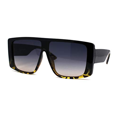 Womens Flat Top Mobster Mafia Style Plastic Sunglasses
