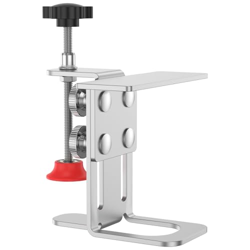 LYDODOKA Quick-Install Cabinet Door Installation Tool, Adjustable Cabinet Door Installation Positioner, Stainless Steel Cabinet Door Installation Clamp Hardware Jig, Cabinet Door Mounting Jig (1)