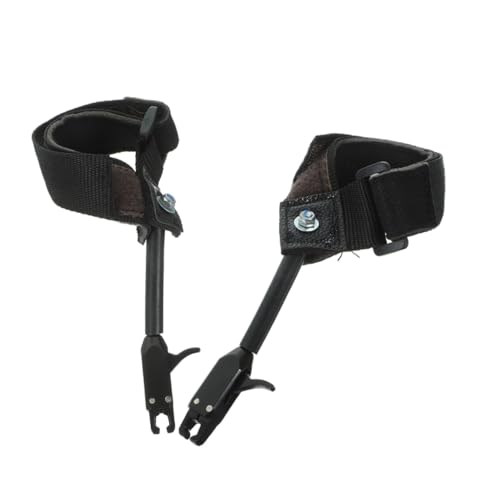 HONMEET 2Pcs Practical Archery Release with Wrist Strap Compound Bow Release Tool for Bow Training and Trigger Control Essential Bow Accessory for Archery
