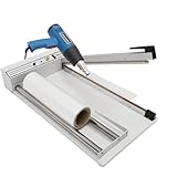 24' Shrink Wrap Machine, 530W Sealer with Heat Gun, Adjustable Temperature Heat Sealing for PVC, POF, PP, PE...